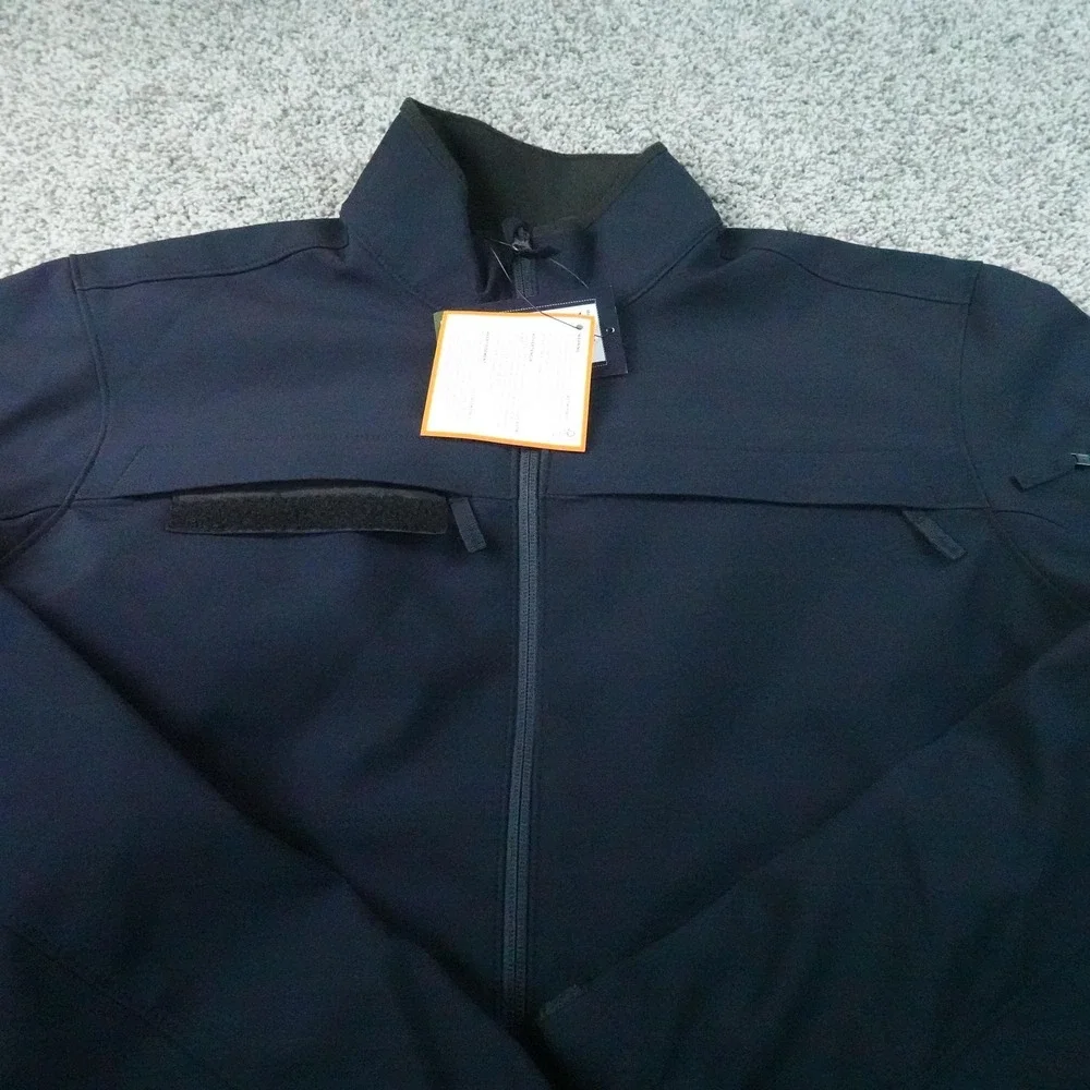 NEW 5.11 Tactical Jacket Mens M Blue Chameleon 2.0 Softshell Waterproof Coat Top